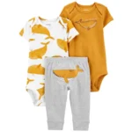 Conjunto Bebê Carter’s 3 Peças - Baleia