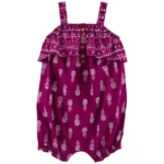 Romper Bebê Carter's - Abacaxi